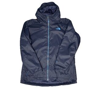 The North Face Quest Insulated Jacket Coat Urban Navy Size XL Quilted Hood Warm